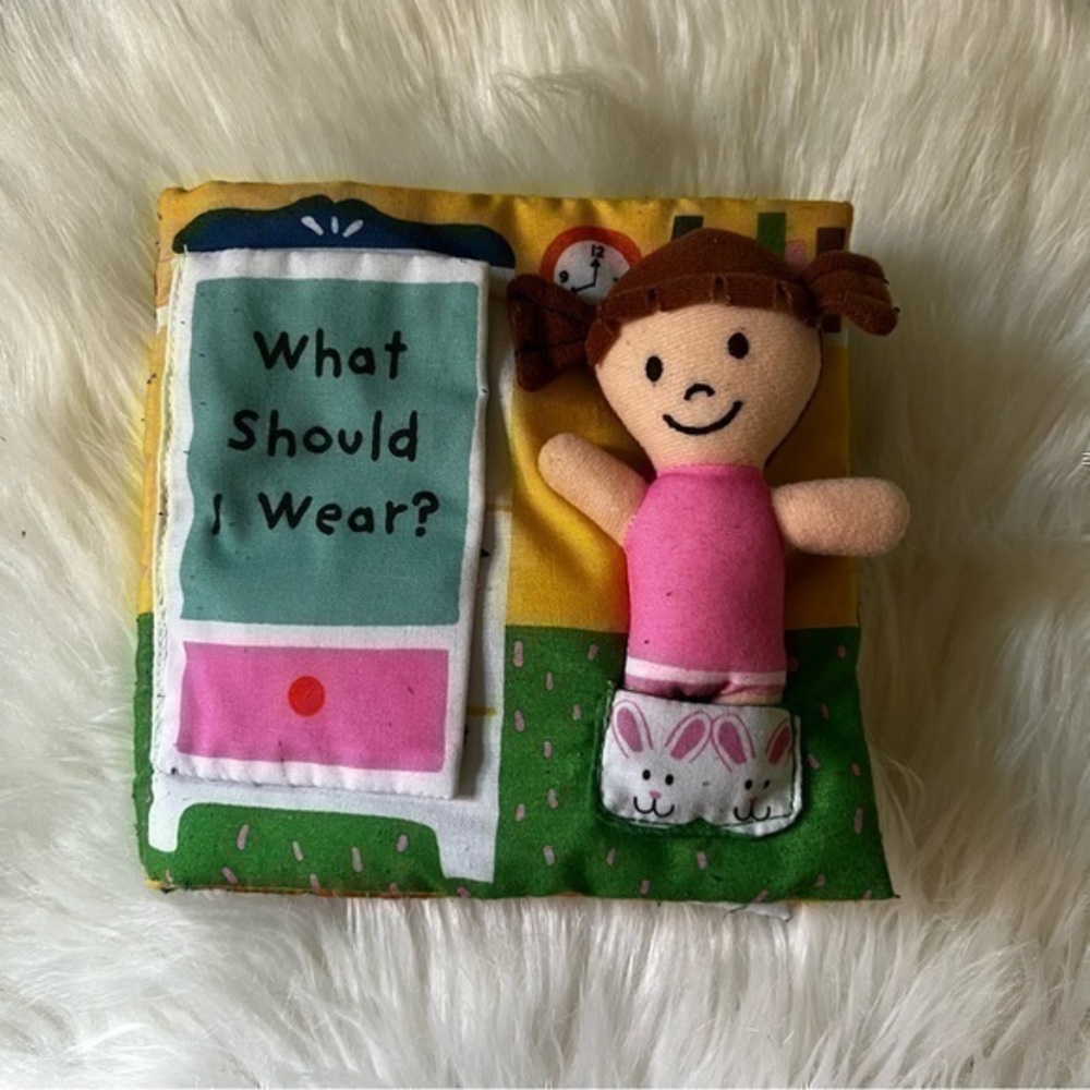 Melissa & Doug K’s Kid Soft Activity Book - What Should I Wear?